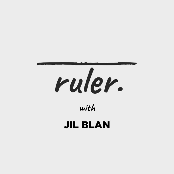 ruler with JIL BLAN